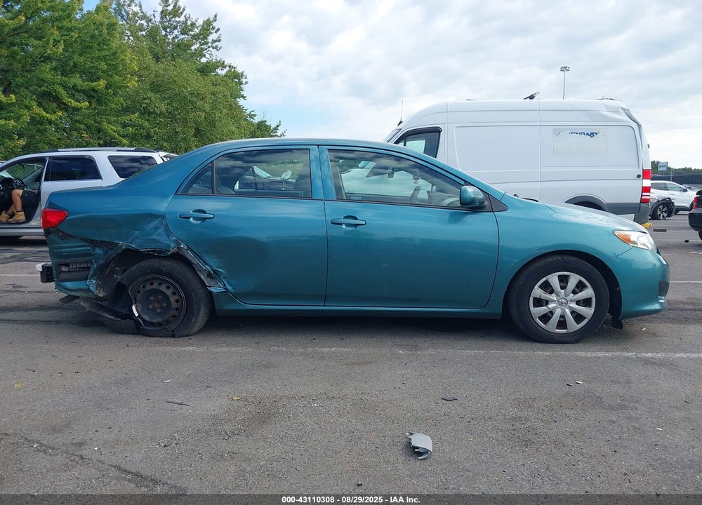 2009 TOYOTA COROLLA LE VIN: JTDBL40E599077877