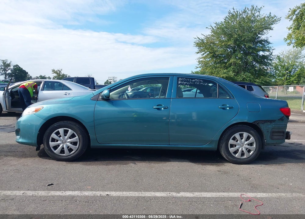 2009 TOYOTA COROLLA LE VIN: JTDBL40E599077877