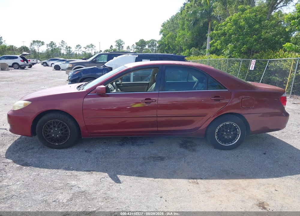 2005 TOYOTA CAMRY LE VIN: 4T1BE30K15U094544