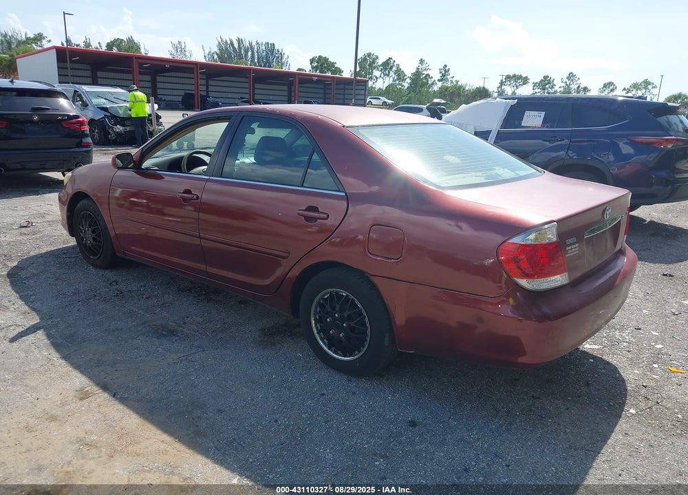 2005 TOYOTA CAMRY LE VIN: 4T1BE30K15U094544