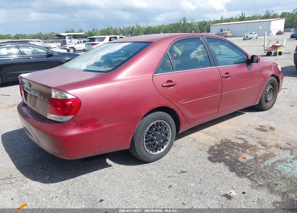 2005 TOYOTA CAMRY LE VIN: 4T1BE30K15U094544