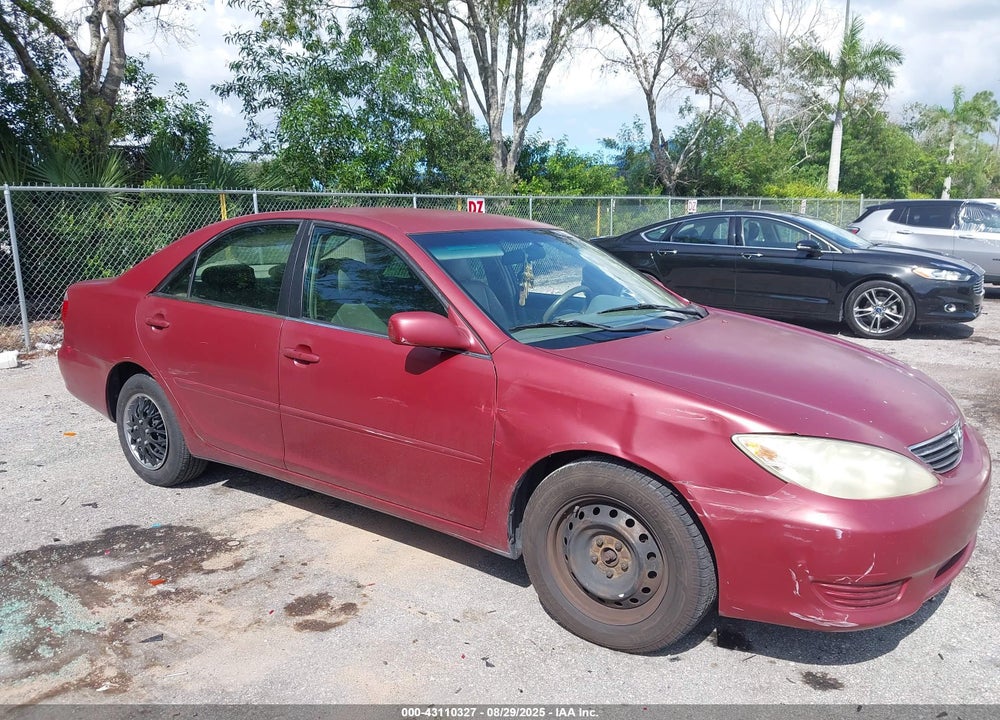 2005 TOYOTA CAMRY LE VIN: 4T1BE30K15U094544