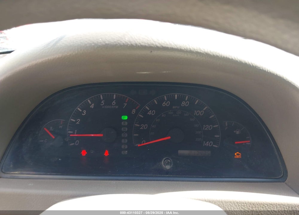 2005 TOYOTA CAMRY LE VIN: 4T1BE30K15U094544