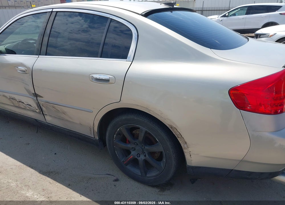 2004 INFINITI G35 VIN: JNKCV51E14M618933