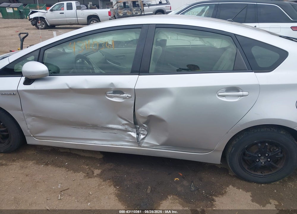2012 TOYOTA PRIUS VIN: JTDKN3DU3C5456414