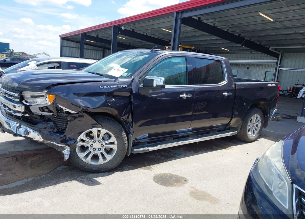 2022 CHEVROLET SILVERADO 1500 4WD SHORT BED LTZ VIN: 2GCUDGED8N1501420