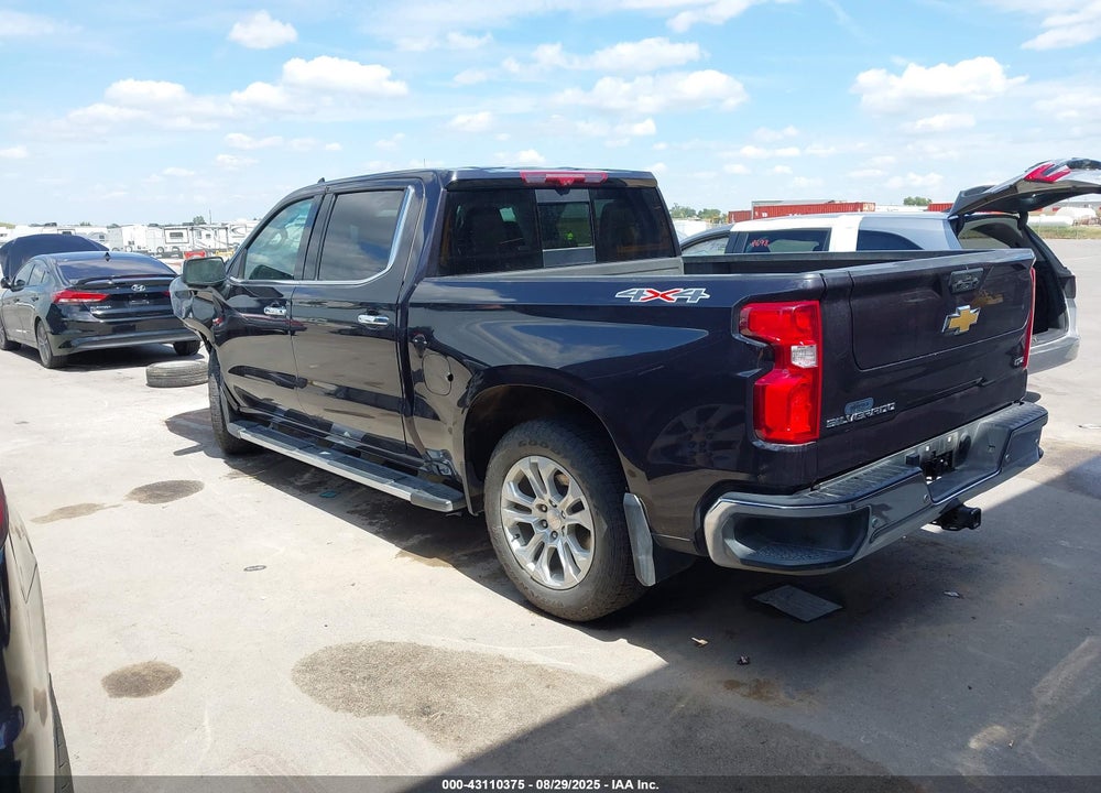 2022 CHEVROLET SILVERADO 1500 4WD SHORT BED LTZ VIN: 2GCUDGED8N1501420