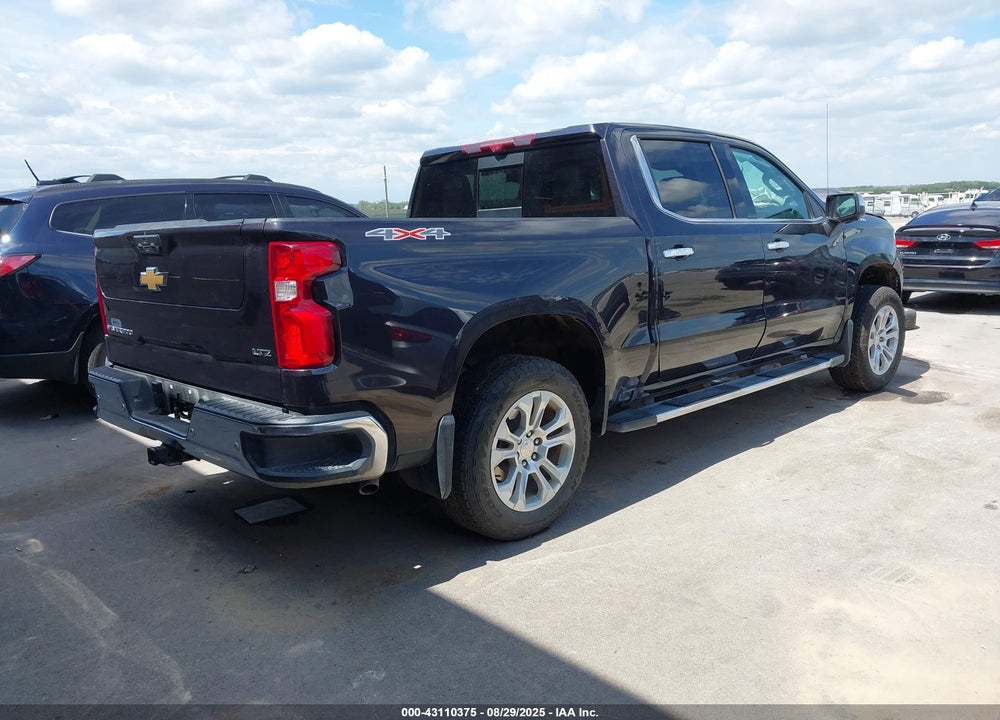2022 CHEVROLET SILVERADO 1500 4WD SHORT BED LTZ VIN: 2GCUDGED8N1501420
