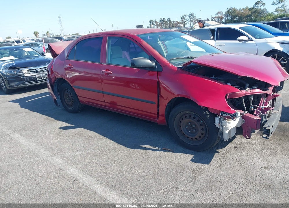 2007 TOYOTA COROLLA CE VIN: JTDBR32E170106525