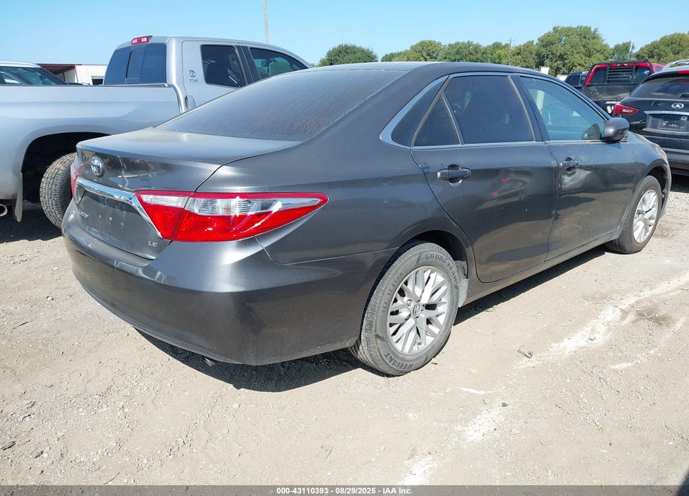2016 TOYOTA CAMRY LE VIN: 4T1BF1FK2GU228019