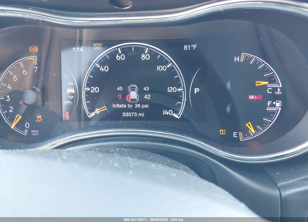 2021 JEEP GRAND CHEROKEE VIN: 1C4RJFAG7MC602837