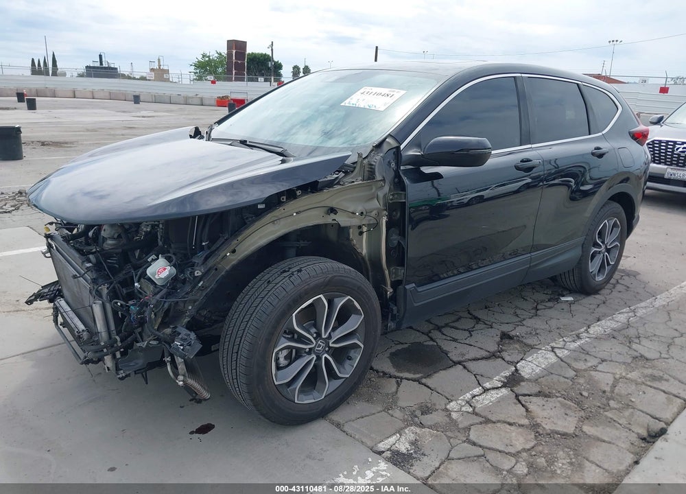 2022 HONDA CR-V VIN: 5J6RT6H87NL004297