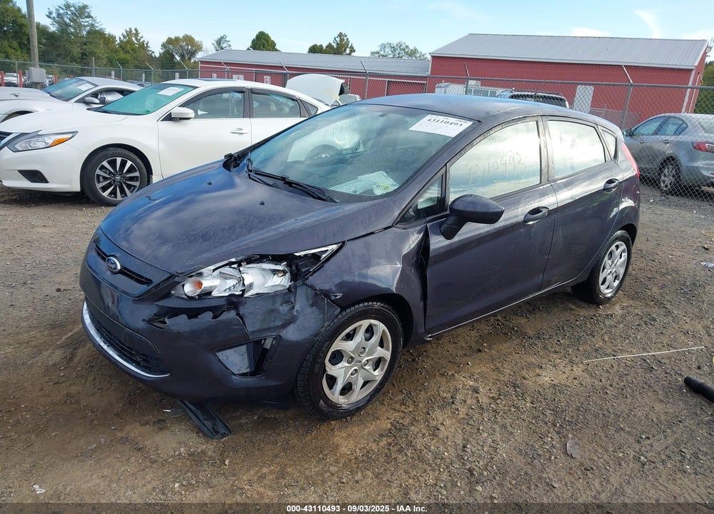 2012 FORD FIESTA VIN: 3FADP4EJXCM156656