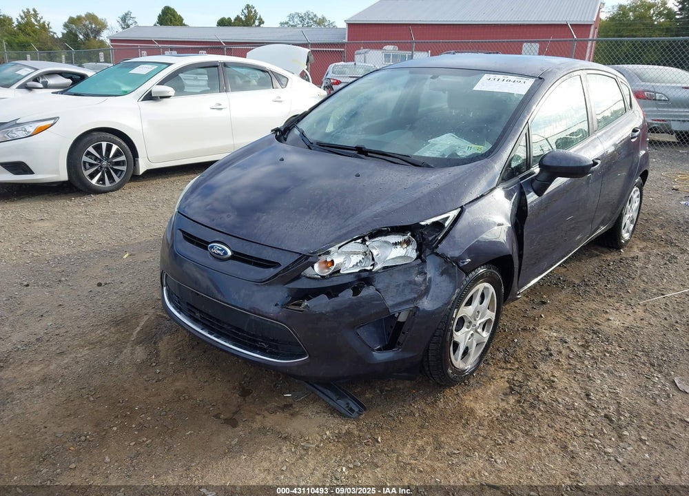 2012 FORD FIESTA VIN: 3FADP4EJXCM156656