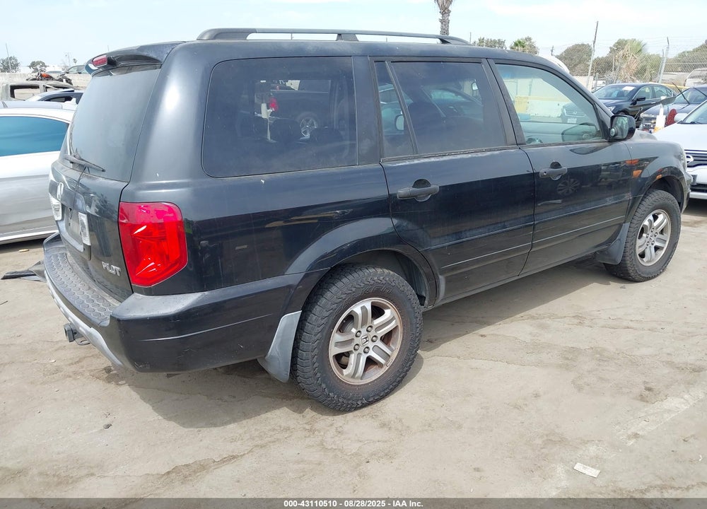 2005 HONDA PILOT EX-L VIN: 2HKYF18725H564445