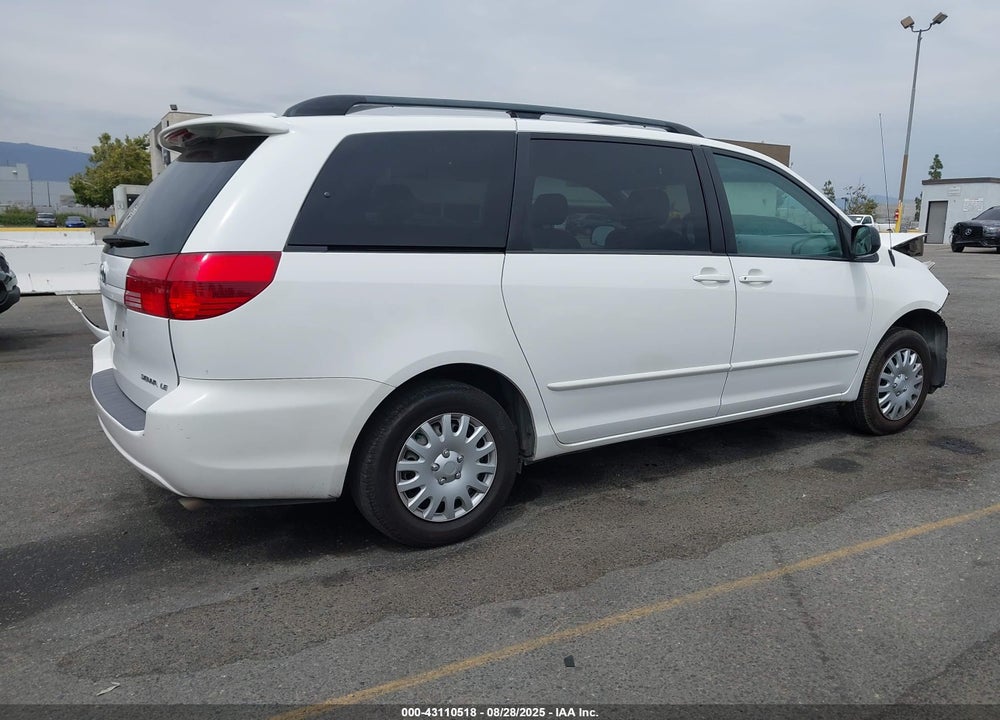2004 TOYOTA SIENNA LE VIN: 5TDZA23C04S108210