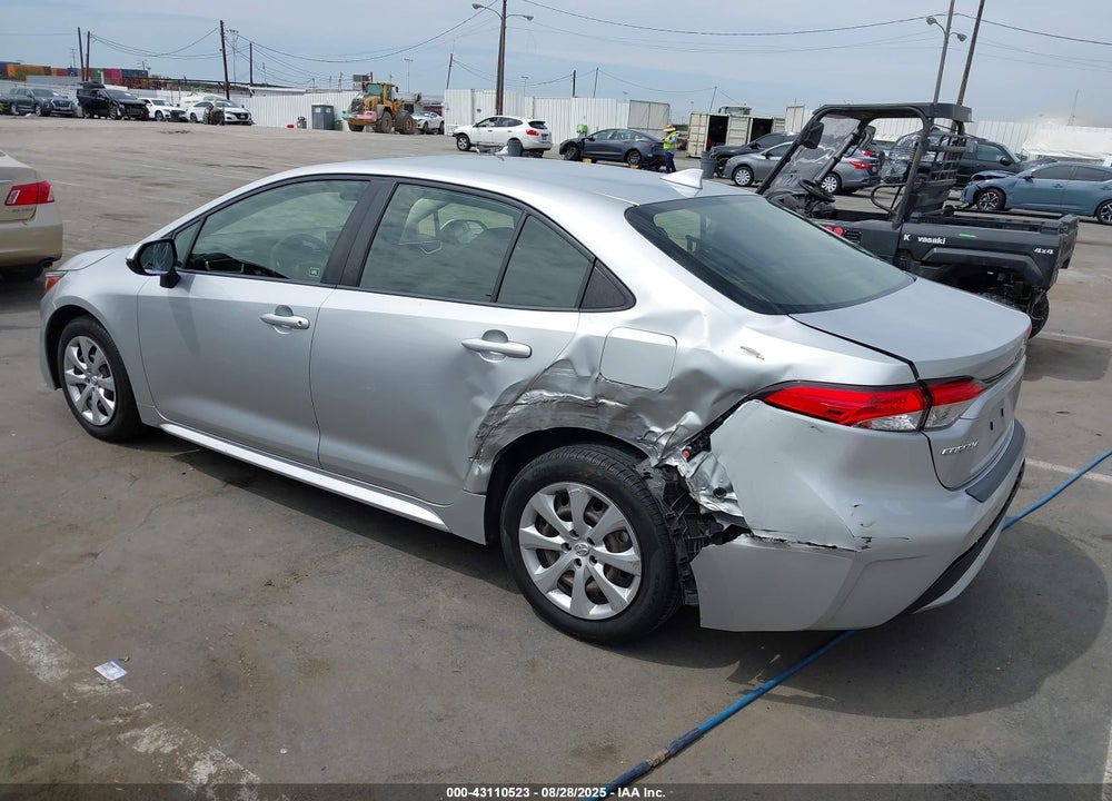 2020 TOYOTA COROLLA VIN: JTDEPRAE3LJ090226