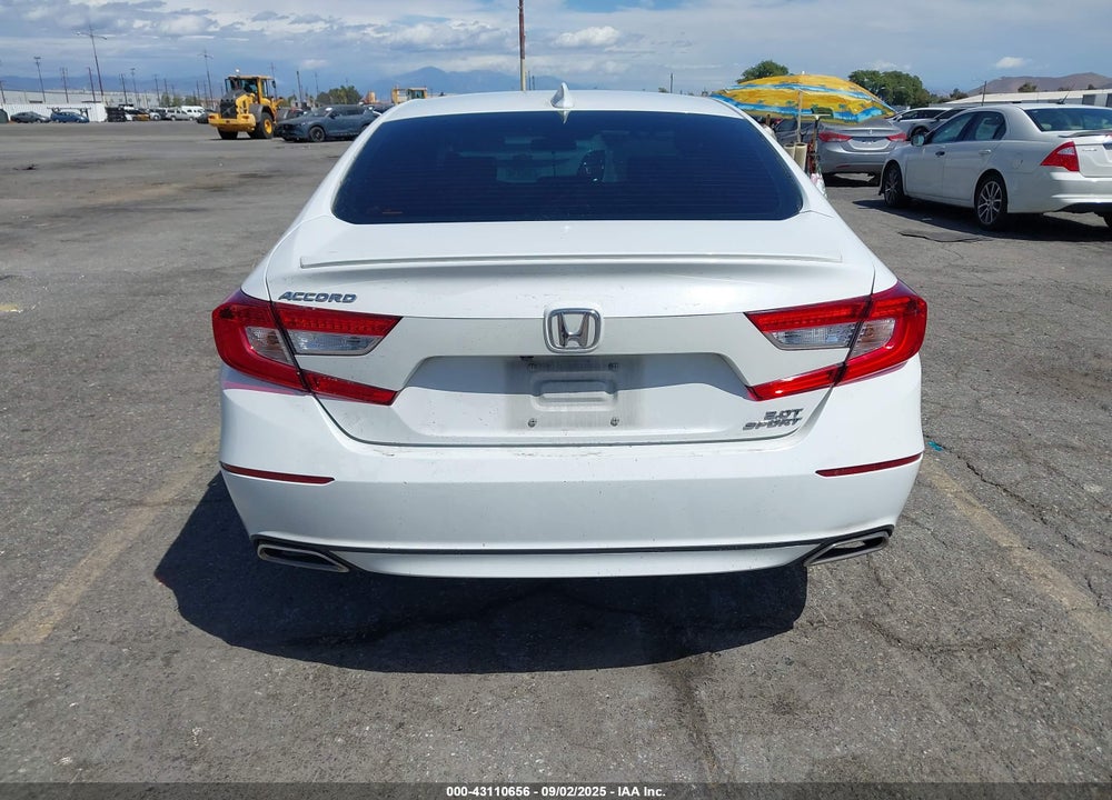 2020 HONDA ACCORD SPORT 2.0T VIN: 1HGCV2F39LA012739