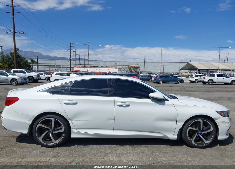 2020 HONDA ACCORD SPORT 2.0T VIN: 1HGCV2F39LA012739