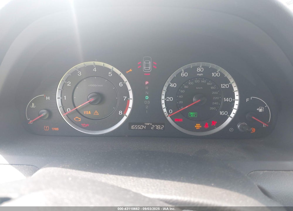 2008 HONDA ACCORD 2.4 EX-L VIN: JHMCP26858C065999