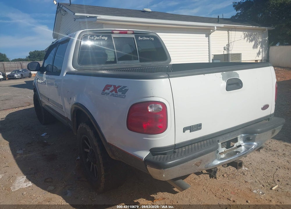 2003 FORD F-150 LARIAT/XLT VIN: 1FTRW08L73KC00144