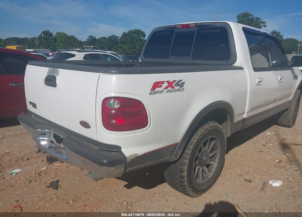 2003 FORD F-150 LARIAT/XLT VIN: 1FTRW08L73KC00144