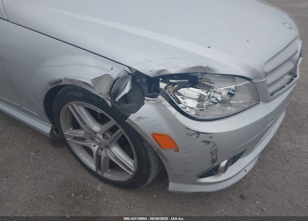 2009 MERCEDES-BENZ C CLASS VIN: WDDGF56X49R055855