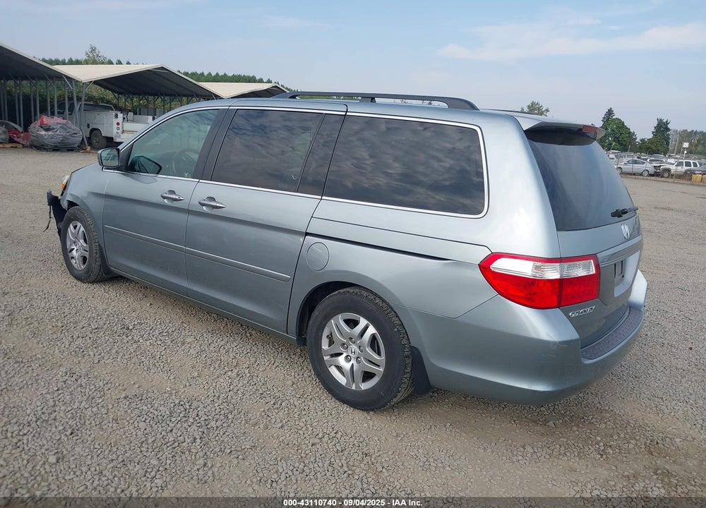 2007 HONDA ODYSSEY EX-L VIN: 5FNRL38737B108349