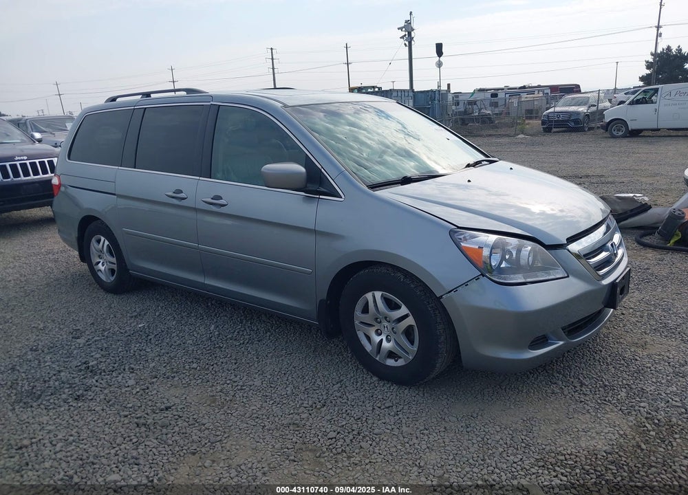2007 HONDA ODYSSEY EX-L VIN: 5FNRL38737B108349