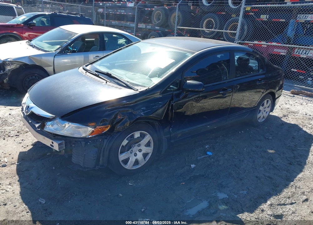 2009 HONDA CIVIC VIN: 19XFA16549E035757