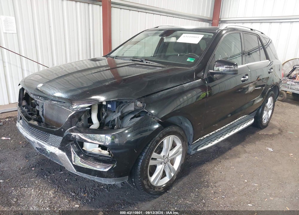 2015 MERCEDES-BENZ ML 350 VIN: 4JGDA5JB9FA561548