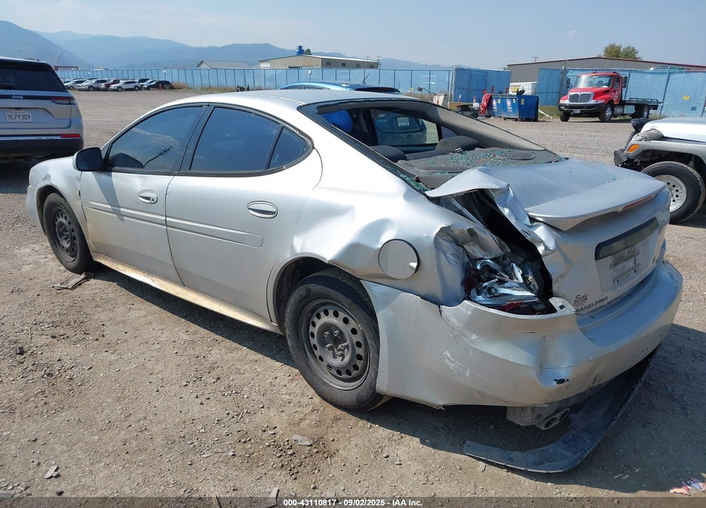 2004 PONTIAC GRAND PRIX GT1 VIN: 2G2WP522841110634