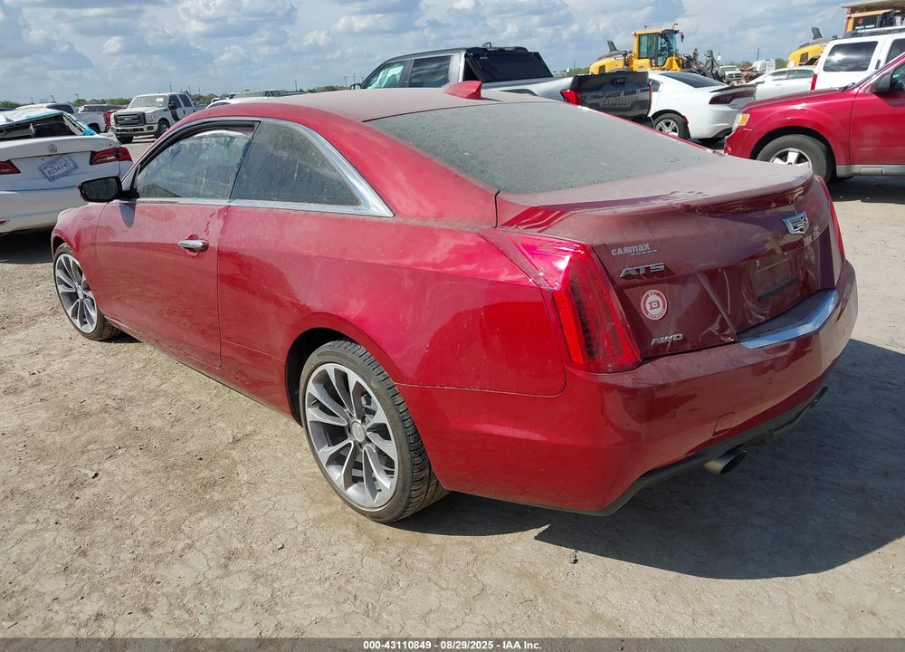 2019 CADILLAC ATS LUXURY VIN: 1G6AF1RX3K0105937