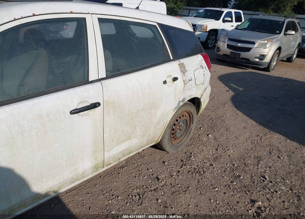 2003 TOYOTA MATRIX STANDARD VIN: 2T1KR32E13C047864