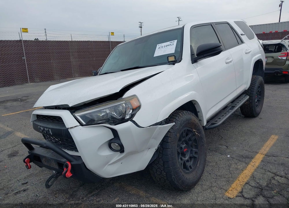 2016 TOYOTA 4RUNNER SR5 VIN: JTEBU5JR3G5368012
