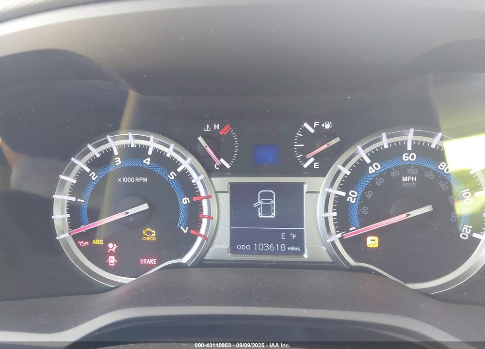 2016 TOYOTA 4RUNNER SR5 VIN: JTEBU5JR3G5368012
