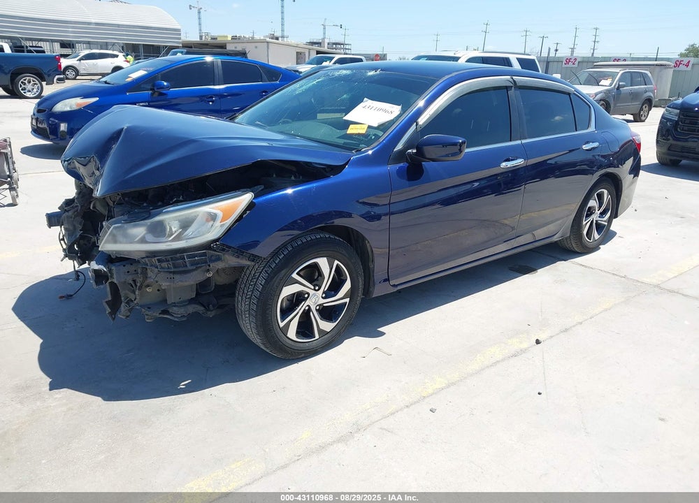 2017 HONDA ACCORD VIN: 1HGCR2F31HA007952