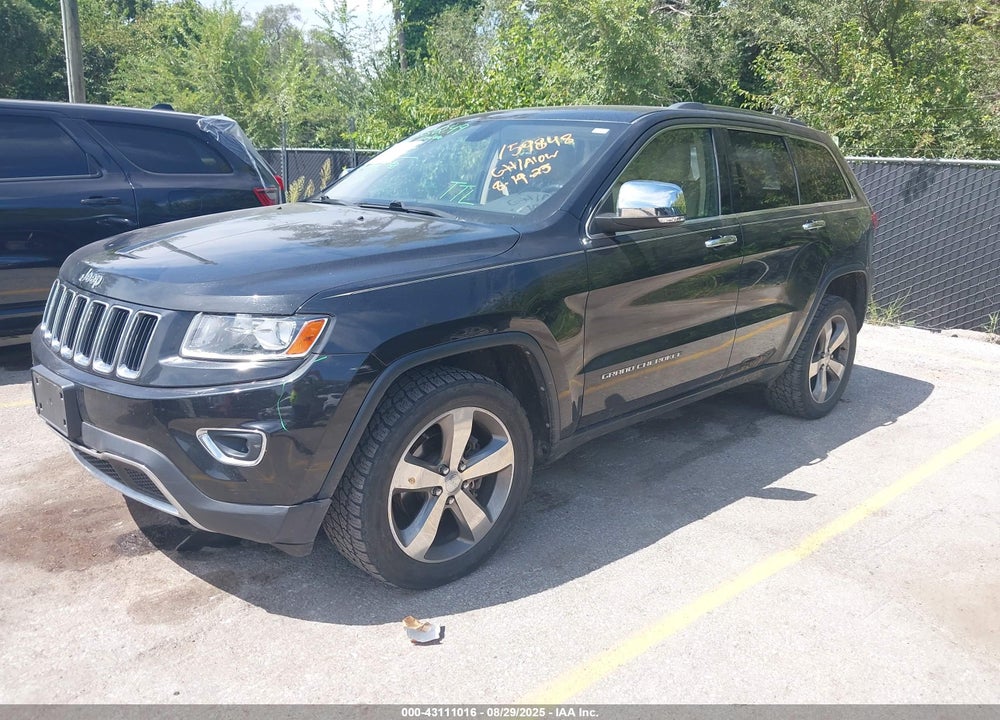 2014 JEEP GRAND CHEROKEE LIMITED VIN: 1C4RJFBGXEC102798