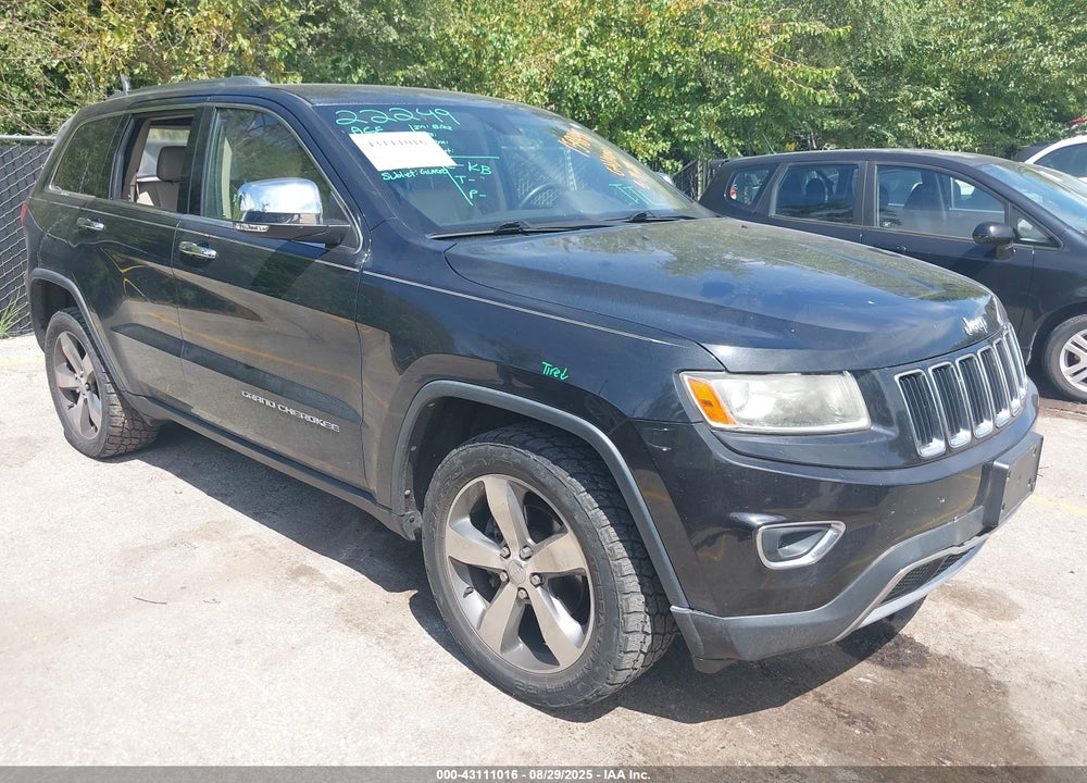 2014 JEEP GRAND CHEROKEE LIMITED VIN: 1C4RJFBGXEC102798