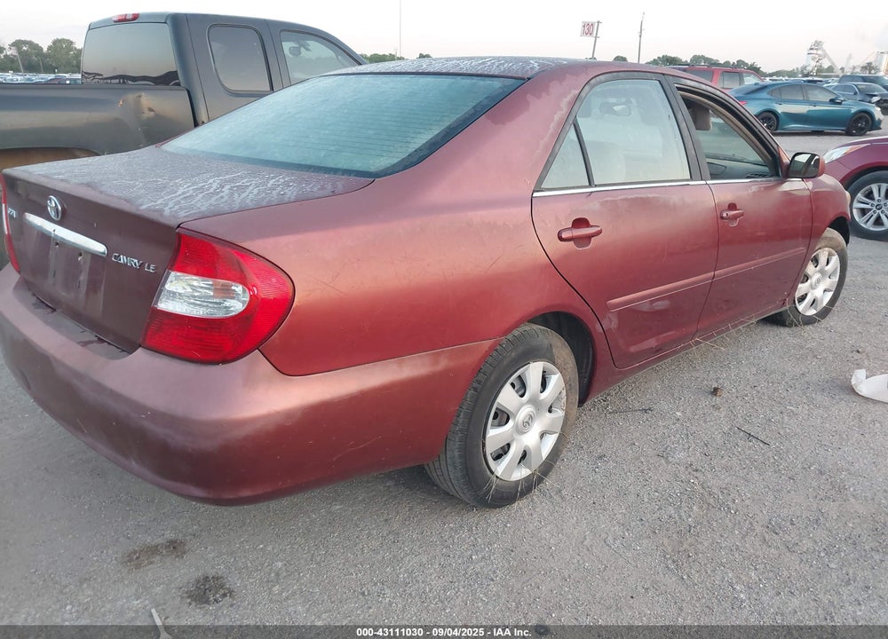 2003 TOYOTA CAMRY LE VIN: 4T1BE32K33U253235