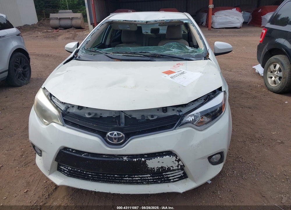 2016 TOYOTA COROLLA VIN: 5YFBPRHE7GP409587