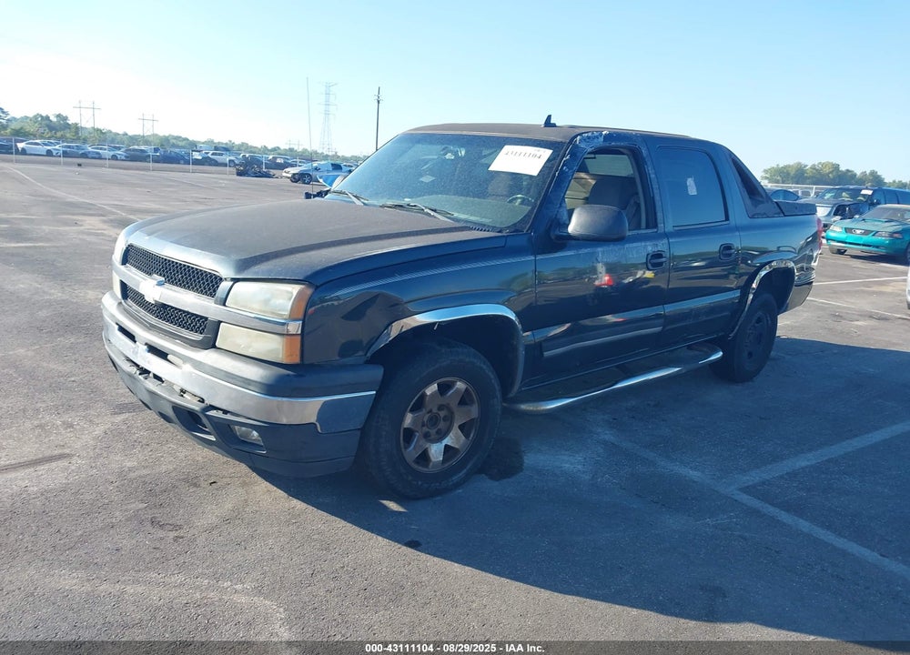 2006 CHEVROLET AVALANCHE VIN: 3GNEC12Z56G124727