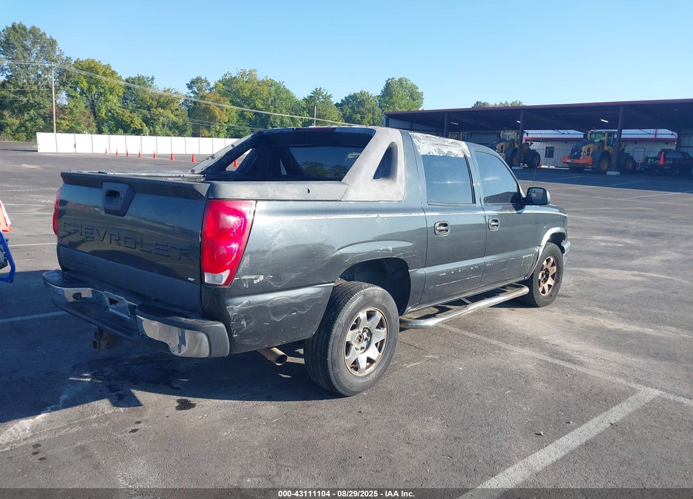 2006 CHEVROLET AVALANCHE VIN: 3GNEC12Z56G124727