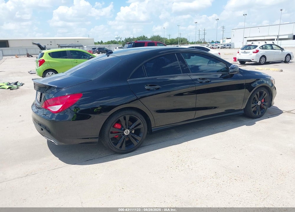 2018 MERCEDES-BENZ CLA 250 4MATIC VIN: WDDSJ4GB7JN540282