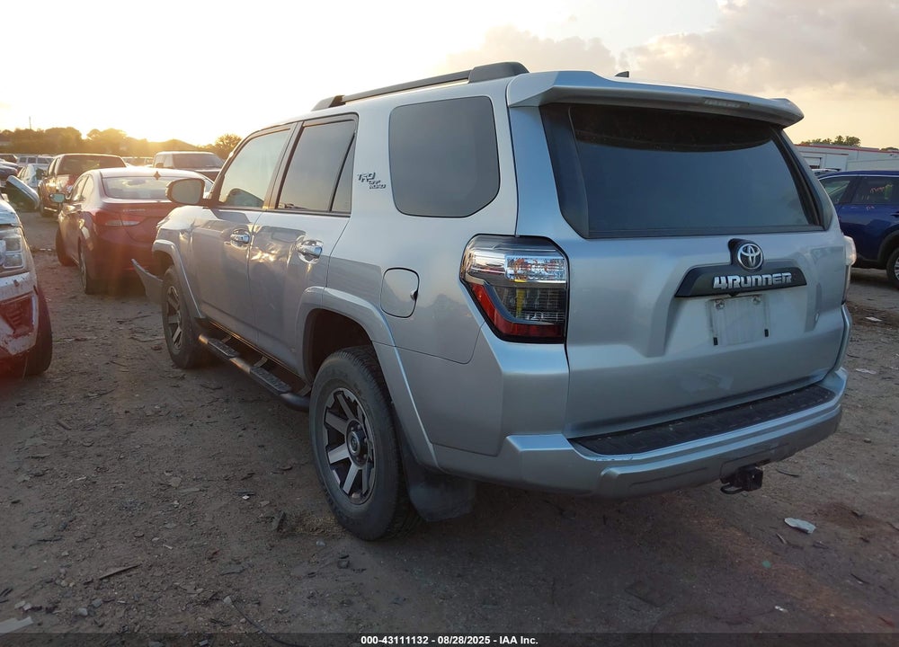 2021 TOYOTA 4RUNNER VIN: JTERU5JRXM5858277