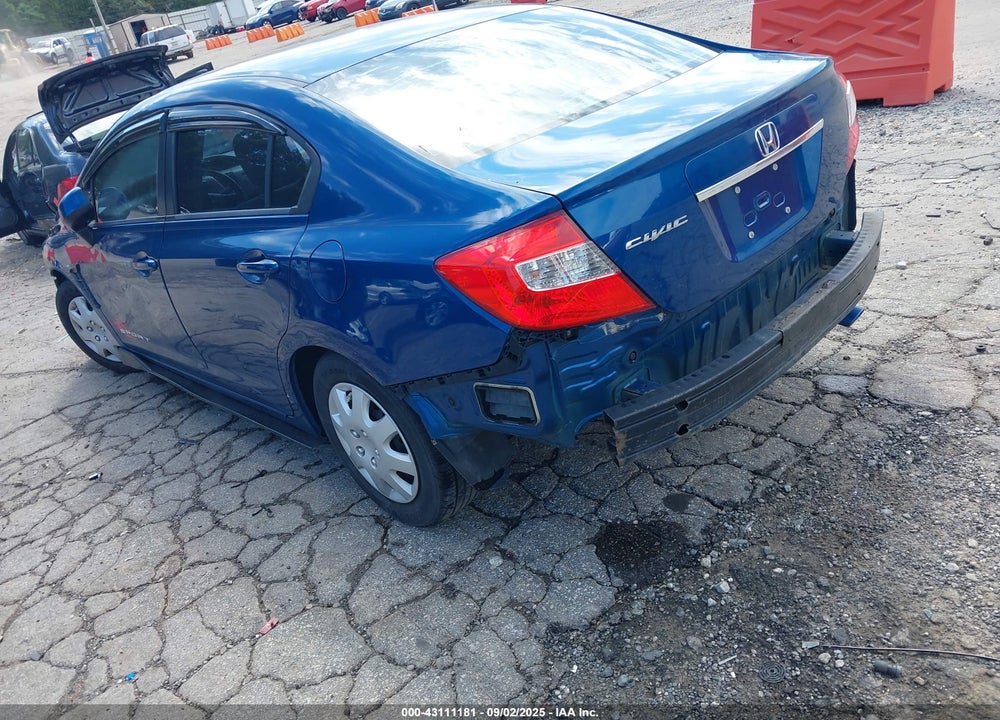 2012 HONDA CIVIC VIN: 19XFB2F50CE039864