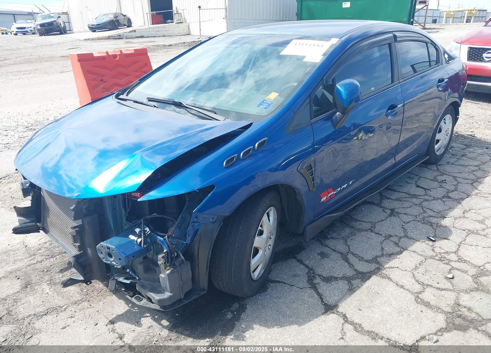 2012 HONDA CIVIC VIN: 19XFB2F50CE039864
