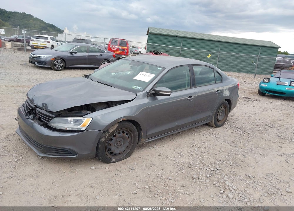 2012 VOLKSWAGEN JETTA VIN: 3VWDP7AJ4CM365678