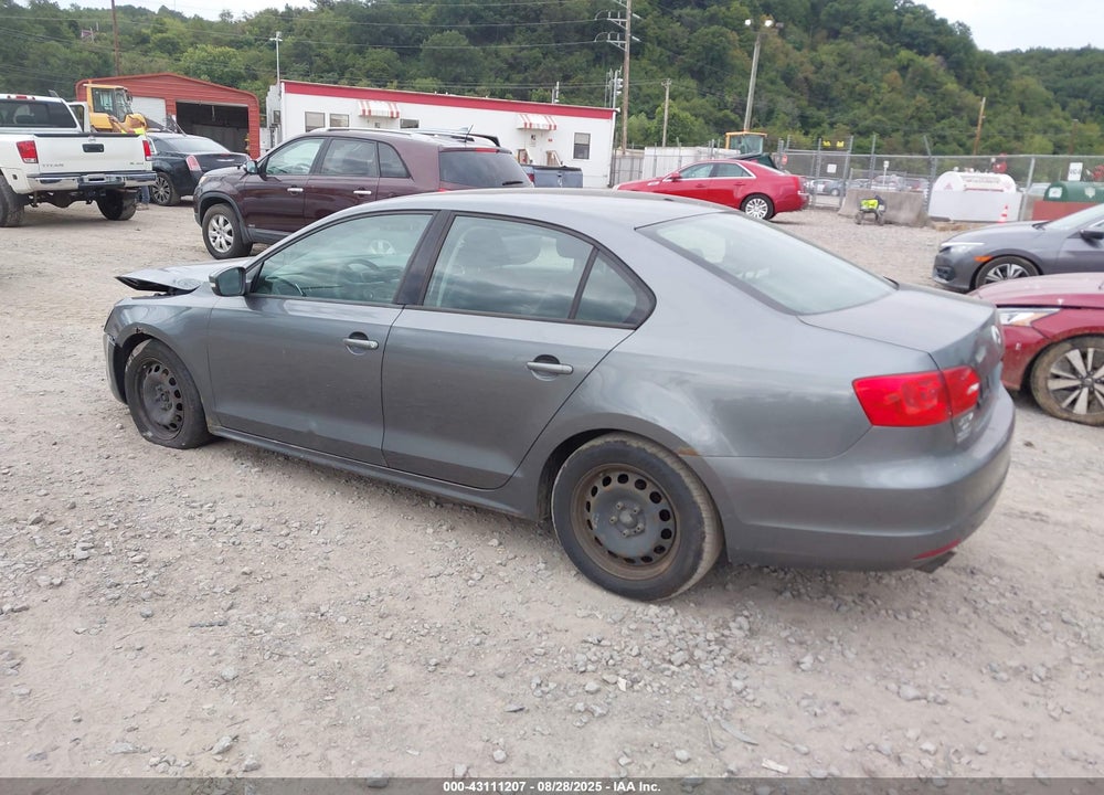 2012 VOLKSWAGEN JETTA VIN: 3VWDP7AJ4CM365678