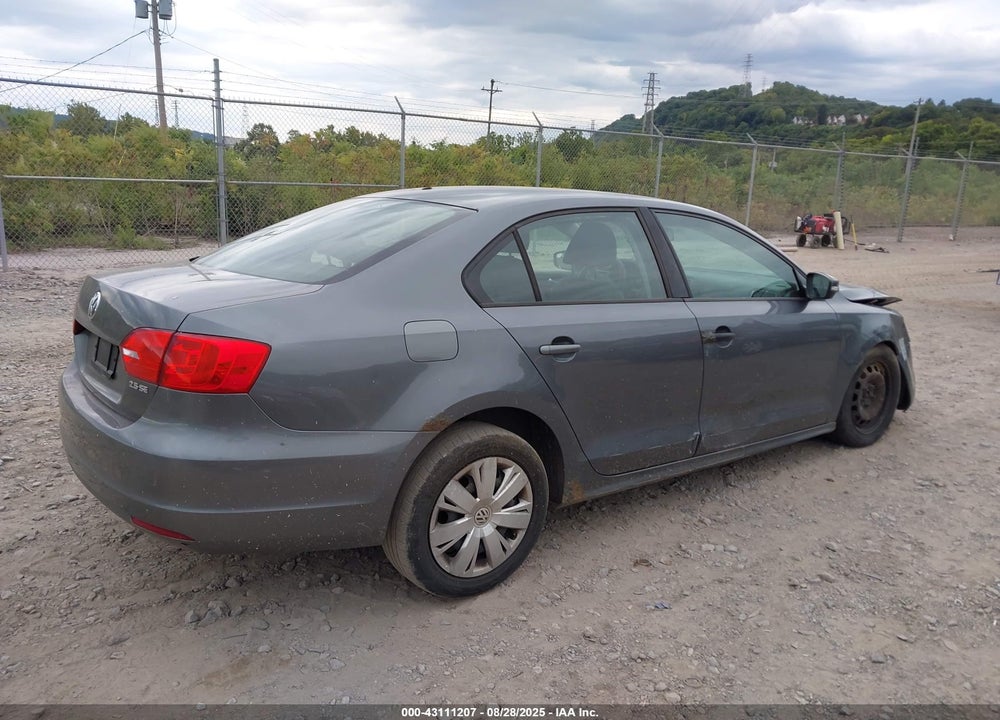 2012 VOLKSWAGEN JETTA VIN: 3VWDP7AJ4CM365678